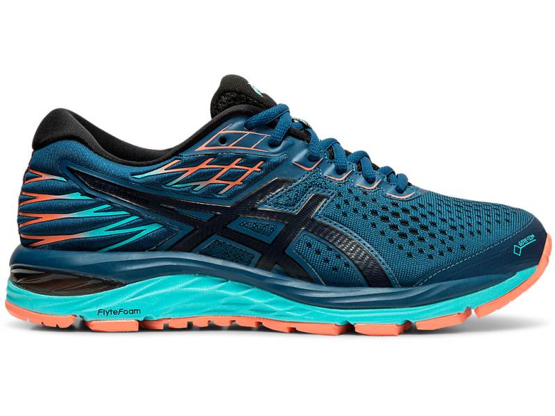 Sapatilhas Running Asics GEL-CUMULUS 21 GT-X Mulher Azuis, 7031A847.454